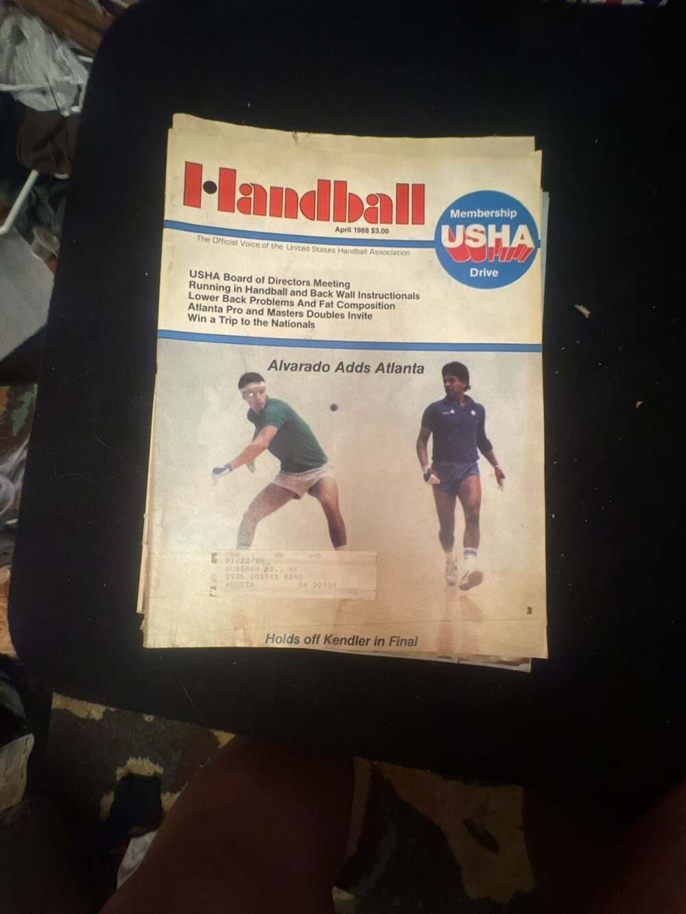 Handball Magazine - Official Voice of the United States Handball Association (Ap